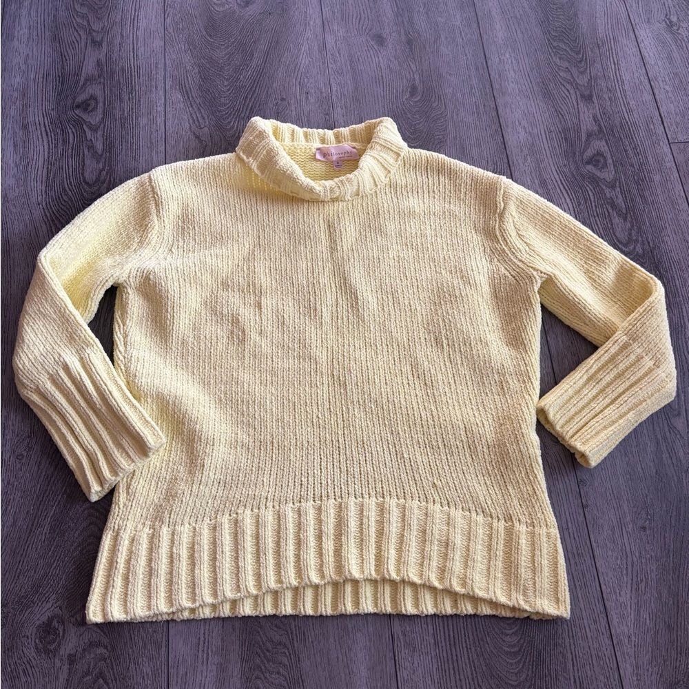 Philosophy Yellow Turtleneck Sweater used